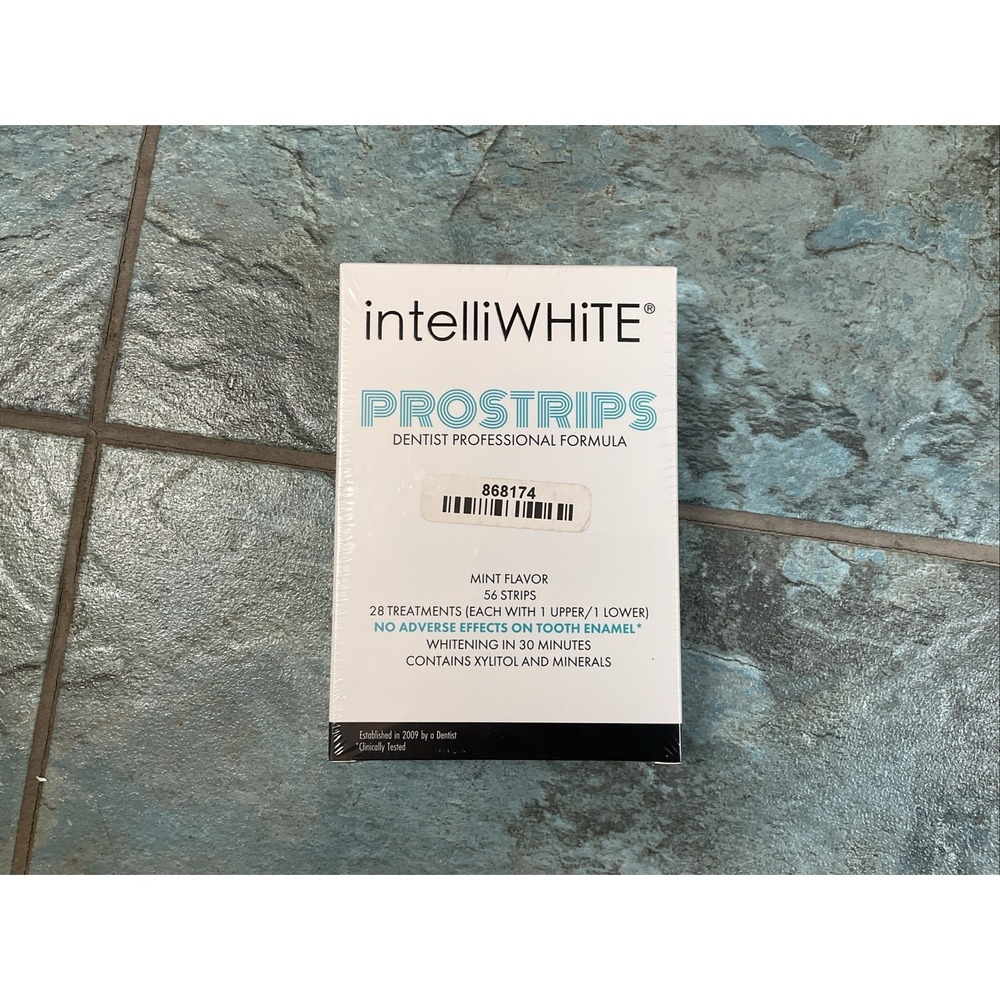 NEW Intelliwhite Prostrips 56 Strips Teeth Whitening Treatment Sealed